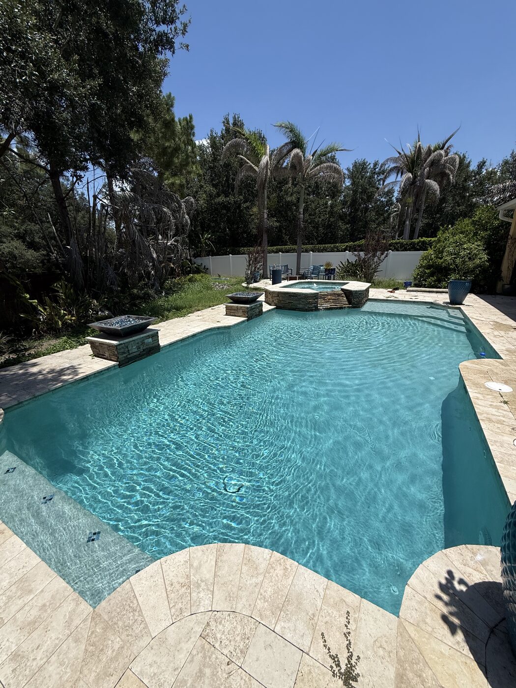 Pool with perfect water chemistry